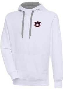 Antigua Auburn Tigers Mens White Victory Long Sleeve Hoodie