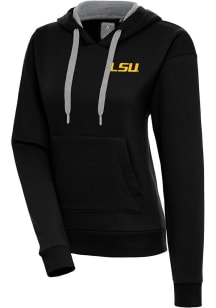 Antigua LSU Tigers Womens  Victory Hooded Sweatshirt