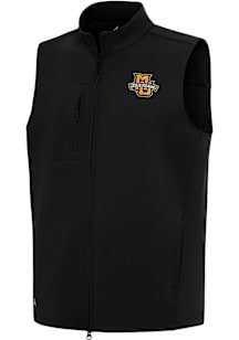 Antigua Marquette Golden Eagles Mens Black Demand Sleeveless Jacket