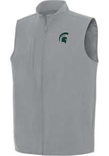 Mens Michigan State Spartans Grey Antigua Regard Vest