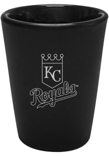 Kansas City Royals 2oz Black Etched Ceramic Shot Glass