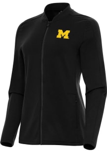 Womens Michigan Wolverines  Antigua Continual Light Weight Jacket