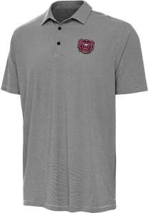 Antigua Missouri State Bears Mens Black Twine Short Sleeve Polo