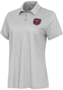 Antigua Missouri State Bears Womens White Rings Short Sleeve Polo Shirt