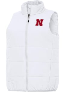 Antigua Nebraska Cornhuskers Womens White Experience Vest