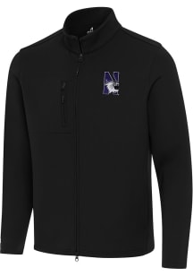 Mens Northwestern Wildcats  Antigua Objection Light Weight Jacket