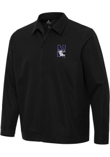 Mens Northwestern Wildcats  Antigua Pivot Light Weight Jacket