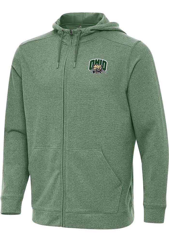 Antigua Ohio Bobcats Mens Effortless Light Weight Jacket