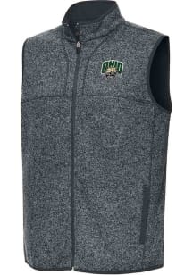 Antigua Ohio Bobcats Mens Grey Fortune Sleeveless Jacket