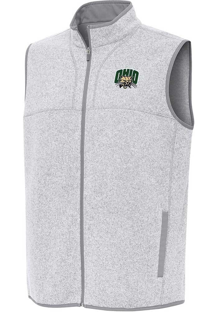 Antigua Ohio Bobcats Mens Fortune Sleeveless Jacket