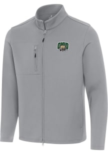 Antigua Ohio Bobcats Mens Grey Objection Light Weight Jacket