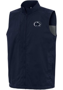 Mens Penn State Nittany Lions Navy Blue Antigua Brisk Vest