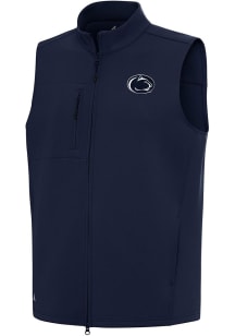 Mens Penn State Nittany Lions Navy Blue Antigua Demand Vest