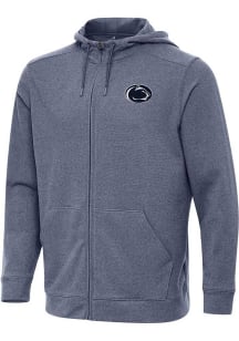 Mens Penn State Nittany Lions Navy Blue Antigua Effortless Light Weight Jacket