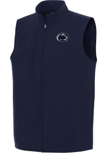 Mens Penn State Nittany Lions Navy Blue Antigua Regard Vest