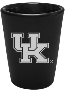 Kentucky Wildcats 2oz Black Etched Ceramic Shot Glass