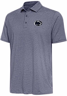 Antigua Penn State Nittany Lions Mens Navy Blue Scheme Short Sleeve Polo