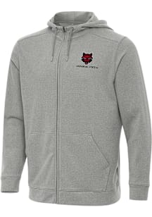 Antigua Arkansas State Red Wolves Mens Grey Effortless Light Weight Jacket