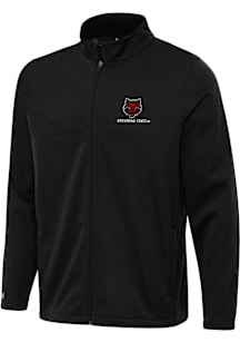 Antigua Arkansas State Red Wolves Mens Black Links 2 Light Weight Jacket