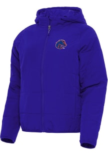 Antigua Boise State Broncos Womens Blue Universe Filled Jacket