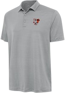 Antigua Bowling Green Falcons Mens Grey Reprocess Recycled Short Sleeve Polo