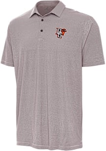 Antigua Bowling Green Falcons Mens Brown Twine Short Sleeve Polo