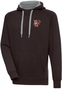 Antigua Bowling Green Falcons Mens Brown Victory Long Sleeve Hoodie