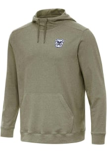 Antigua Butler Bulldogs Mens Olive Cloud Long Sleeve Hoodie