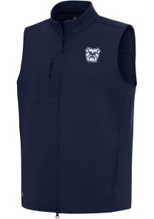 Antigua Butler Bulldogs Mens Navy Blue Demand Sleeveless Jacket