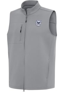 Antigua Butler Bulldogs Mens Grey Demand Sleeveless Jacket