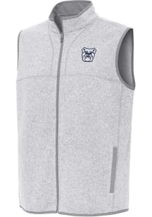 Antigua Butler Bulldogs Mens Grey Fortune Sleeveless Jacket