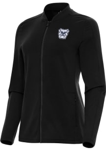 Antigua Butler Bulldogs Womens Black Continual Light Weight Jacket