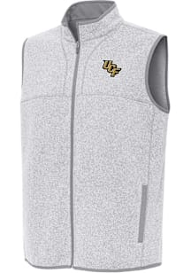Antigua UCF Knights Mens Grey Fortune Sleeveless Jacket