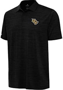 Antigua UCF Knights Mens Black Layout Short Sleeve Polo