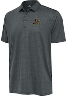 Antigua Vermont Catamounts Mens Grey Ellipse Short Sleeve Polo