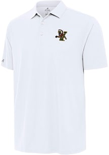 Antigua Vermont Catamounts Mens White Era Short Sleeve Polo