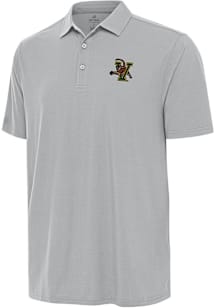 Antigua Vermont Catamounts Mens Grey Era Short Sleeve Polo