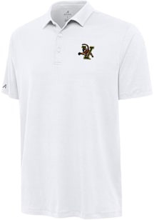 Antigua Vermont Catamounts Mens White Reprocess Recycled Short Sleeve Polo