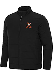 Antigua Virginia Cavaliers Mens Black Swelter Filled Jacket