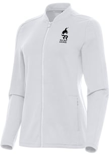 Antigua Arizona Ridge Riders Womens White Continual Light Weight Jacket