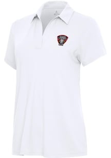 Antigua Missouri Thunder Womens White Era Short Sleeve Polo Shirt