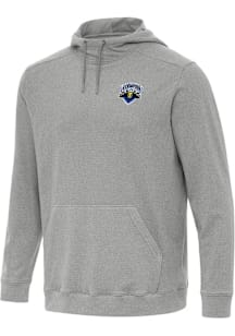 Antigua Nashville Stampede Mens Grey Cloud Long Sleeve Hoodie