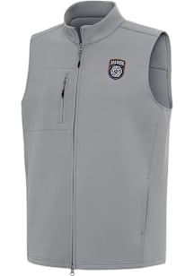 Antigua San Diego FC Mens Grey Demand Sleeveless Jacket