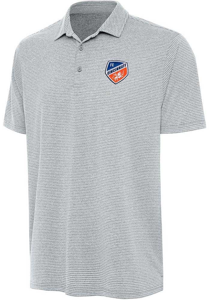 Antigua FC Cincinnati Mens Scheme Short Sleeve Polo