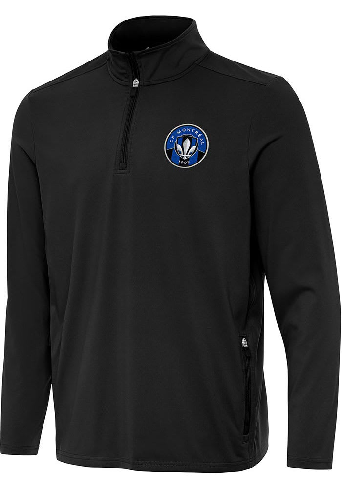 Antigua Montreal Impact Mens Perilous Pullover - BLACK