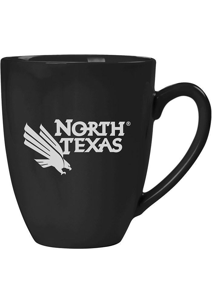 North Texas Mean Green Laser Etched Bistro Mug