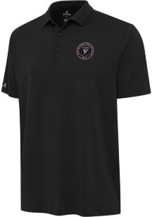 Antigua Inter Miami CF Mens  Reprocess Recycled Short Sleeve Polo