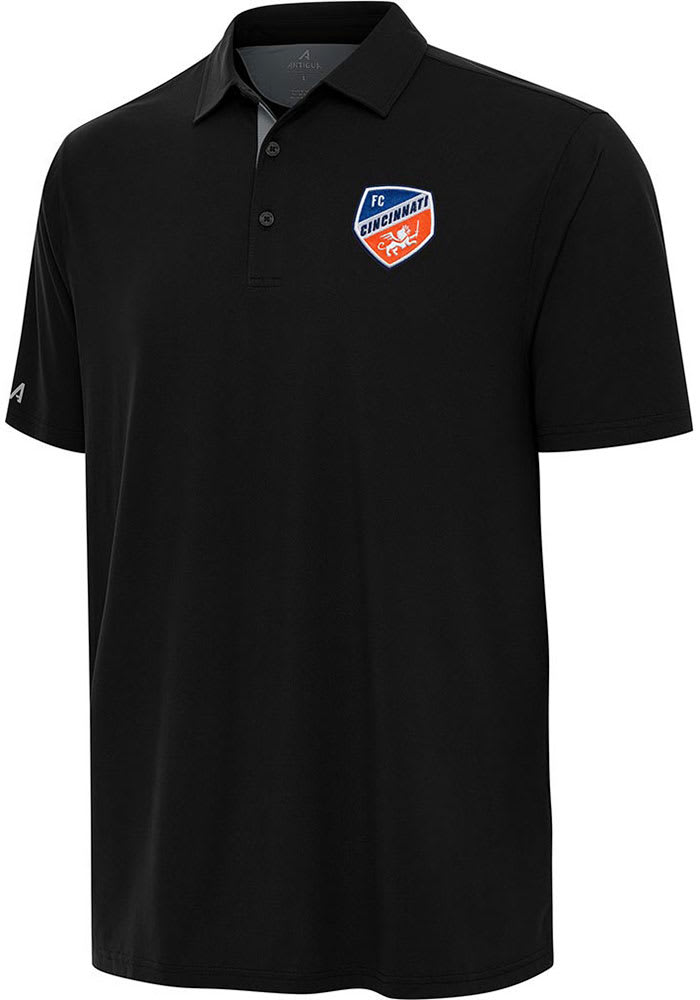 Antigua FC Cincinnati Mens Era Short Sleeve Polo