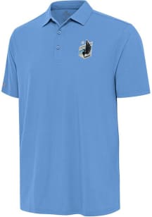 Antigua Minnesota United FC Mens Blue Era Short Sleeve Polo