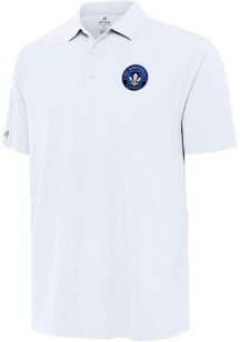 Antigua Montreal Impact Mens White Era Short Sleeve Polo